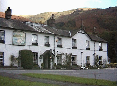 Butter Crag behind The Swan public house