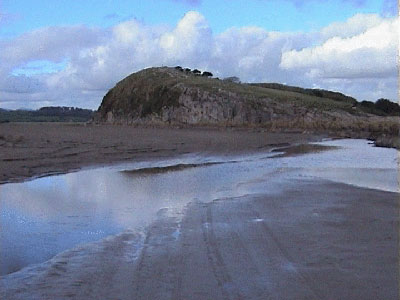 Humphrey Head from the sands