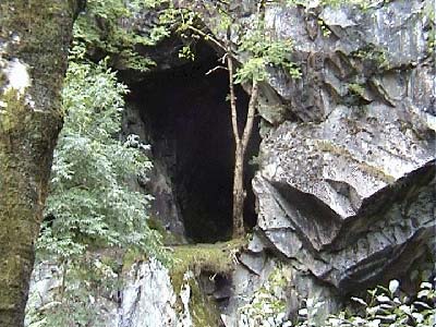 Entrance to first Lower Cave