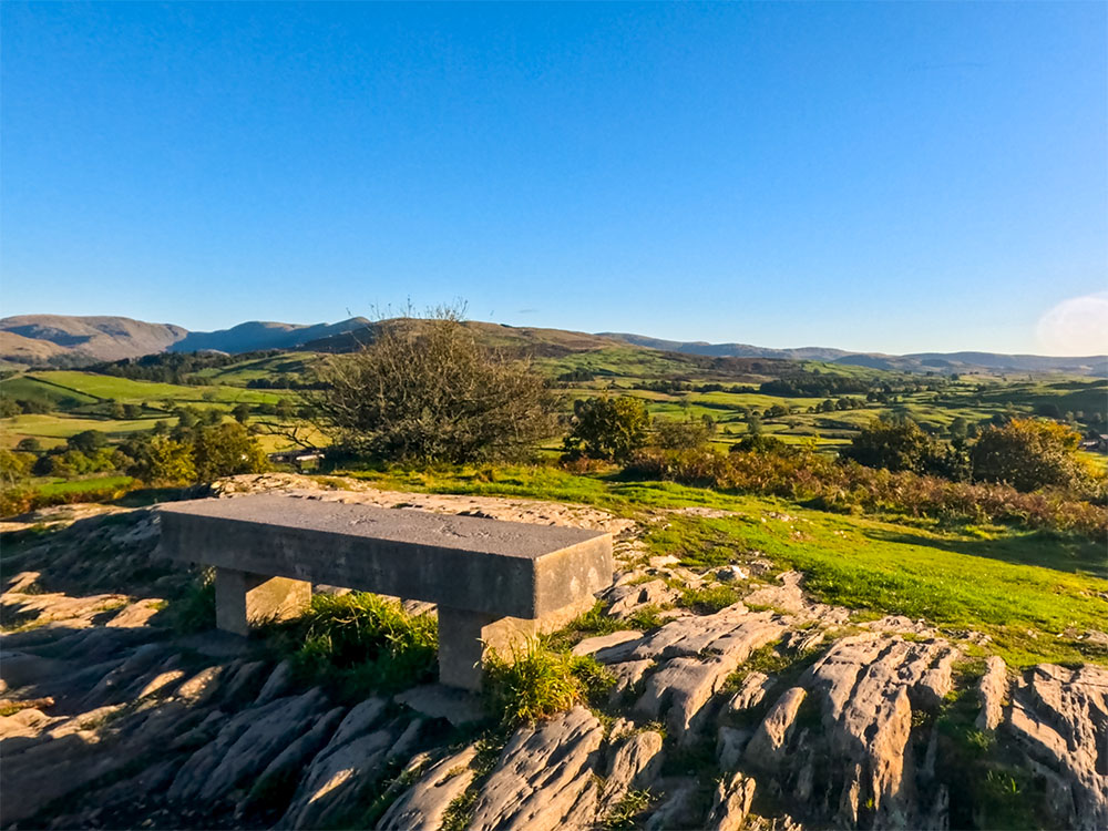 Looking towards the East from Orrest Head summit