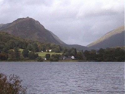 Helm Crag behind Grasmere