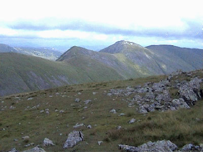 View across to Ill Bell on the Kentmere Horseshoe