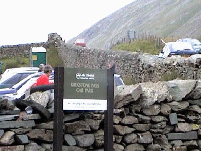 Kirkstone Pass car park