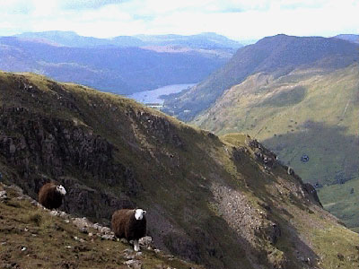 View through Patterdale to Ullswater