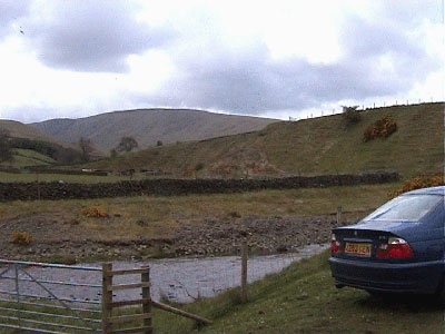 View from the waterside parking