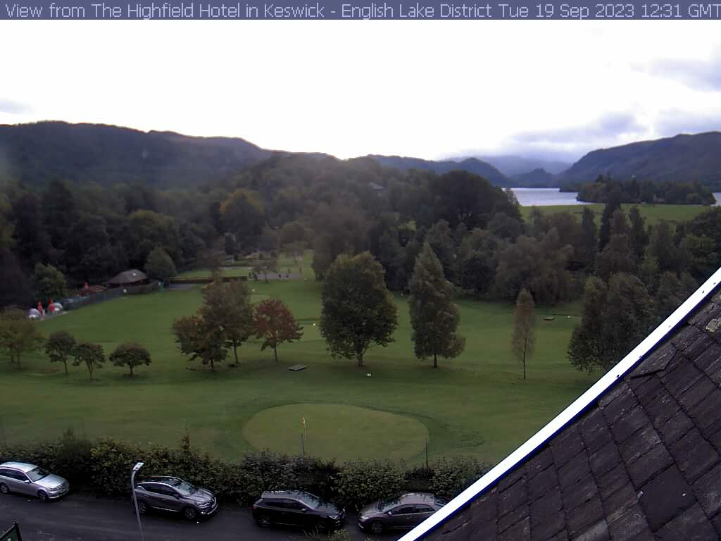Highfield Hotel WebCam - view from the the Highfield Hotel in Keswick